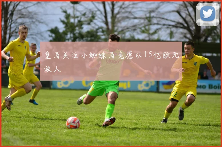 皇马关注小蜘蛛马竞愿以15亿欧元放人
